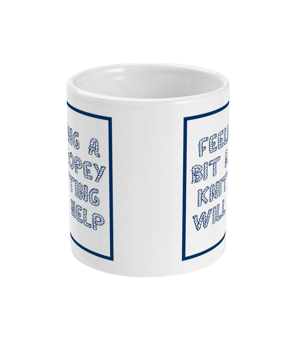 mug with feeling a bit ropey crochet will help